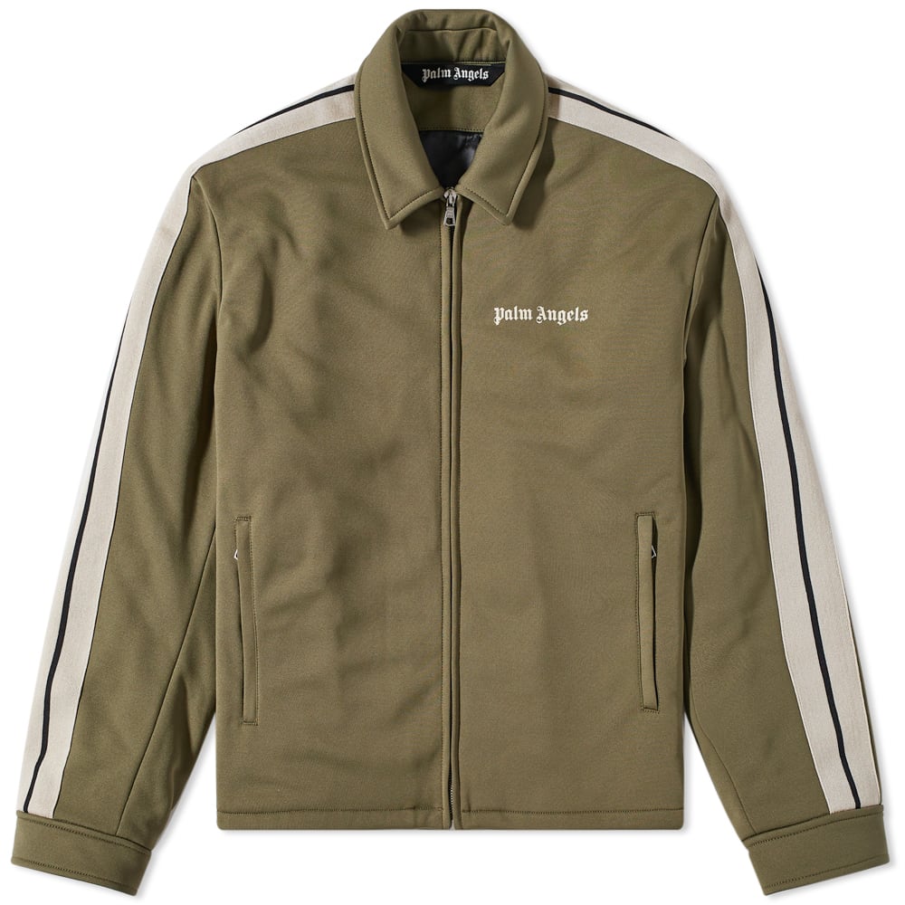 Яке Palm Angels Track Coach Jacket Зелено | PMEA210S22FAB0015603, 0