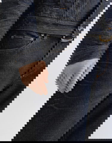 Дънки Dolce & Gabbana Dolce & Gabbana Loose Fit Jeans Синьо | GYJDADG8NJ2S9001, 3