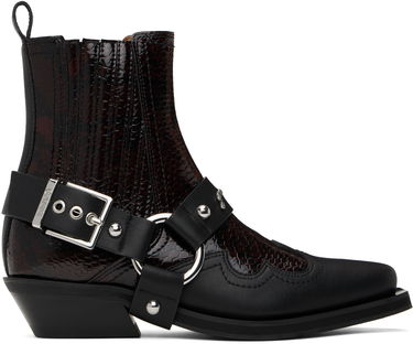 Аксесоари GANNI GANNI Low Cut Western Chelsea Boots Черно | S2855, 0