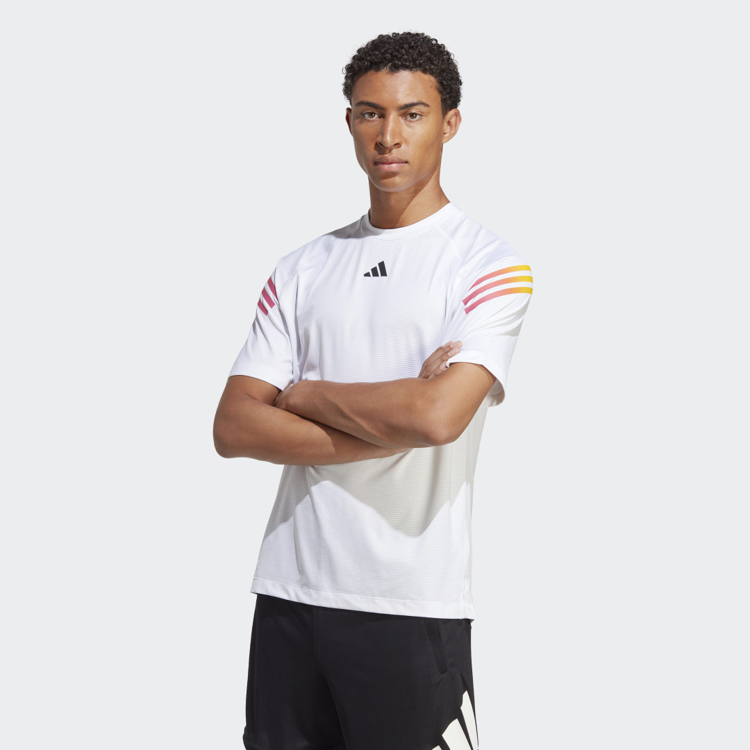 Тениска adidas Performance Train Icons 3-Stripes Training Бяло | IC5496, 0