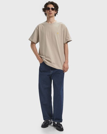 Тениска Carhartt WIP Chase T-Shirt Бежово | I026391-38A.XX, 1