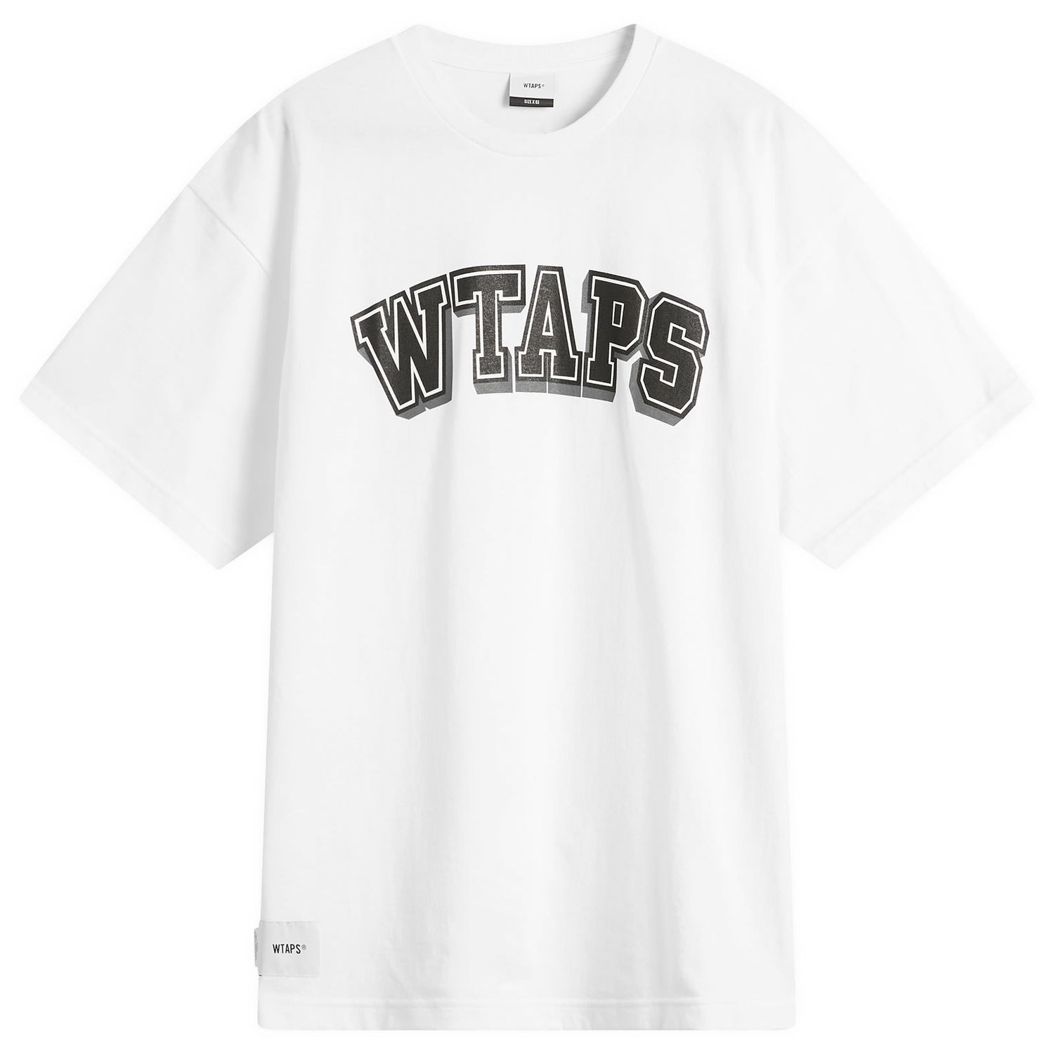 Тениска WTAPS HG College T-Shirt Бяло | 251ATDT-STM07S-WHT, 1