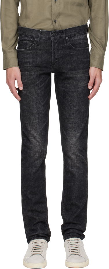Дънки Tom Ford TOM FORD Slim Fit Selvedge Jeans Черно | DPS001-DMC076, 0