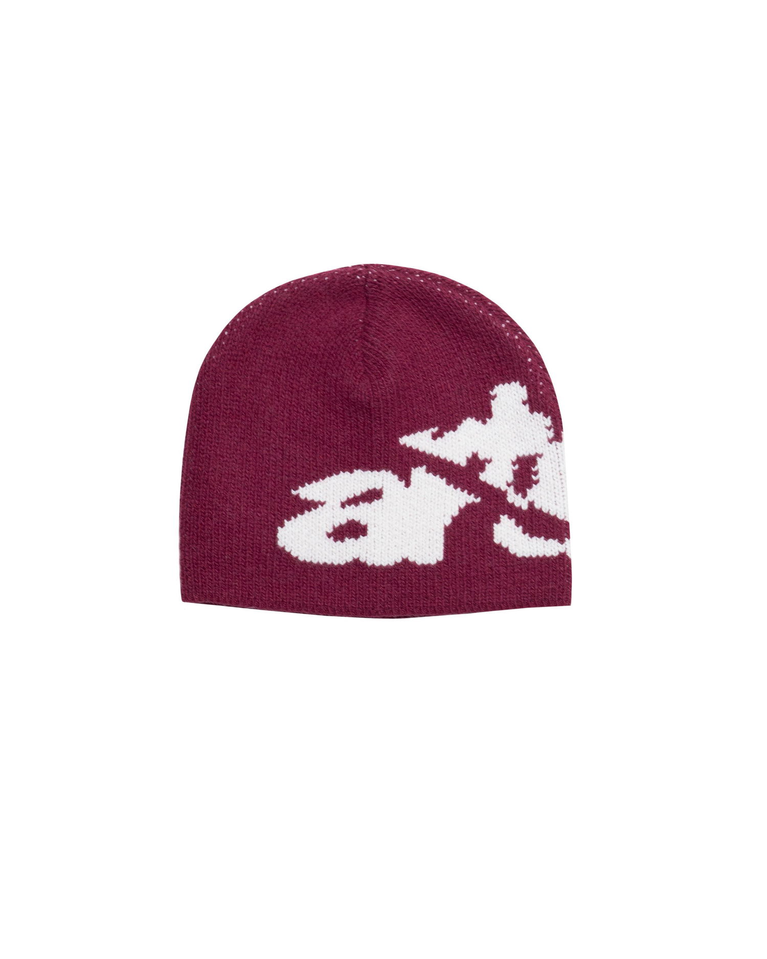 Шапка Arte Antwerp Arte Antwerp Ripped Side Beanie Бургунди | AW25-154AC-BOR, 0
