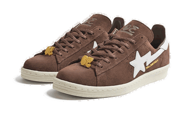 Кецове и обувки adidas Originals x BAPE Campus 80s 30th Anniversary "Brown" Кафяво | IF3379, 1