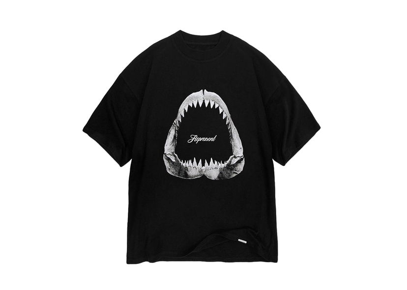 Тениска Represent Clo Represent Shark Jaws T-shirt Off Black Черно | M05237-171