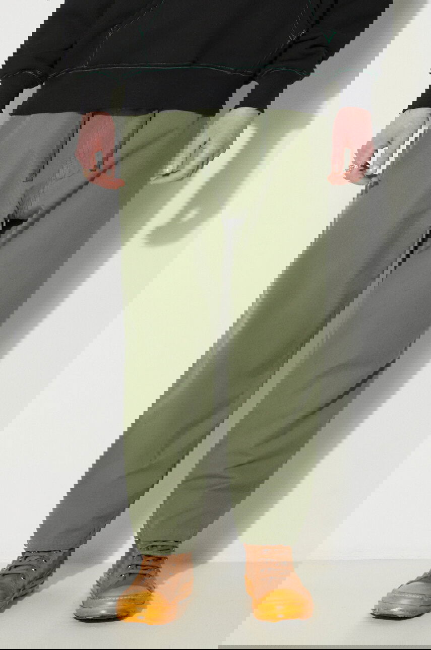 Панталони Universal Works Cotton Drawstring Hi Water Trouser Зелено | 30520.BIRCH, 0