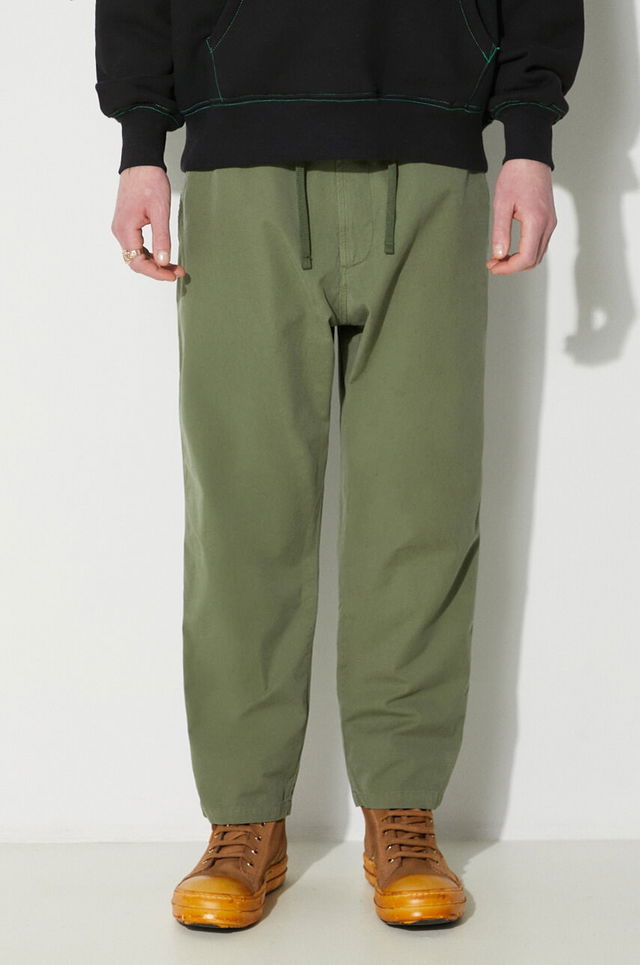 Cotton Drawstring Hi Water Trouser