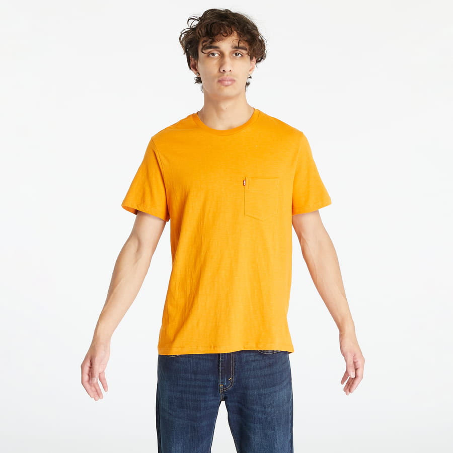 Тениска Levi's ®Ss Classic Pocket Tee Жълто | 19342-0302, 0