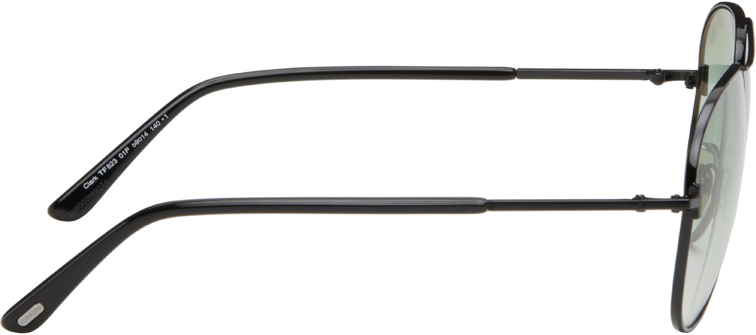 Слънчеви очила Tom Ford Tom Ford Polarized Clark Aviator Sunglasses Черно | FT0823_5901P, 1