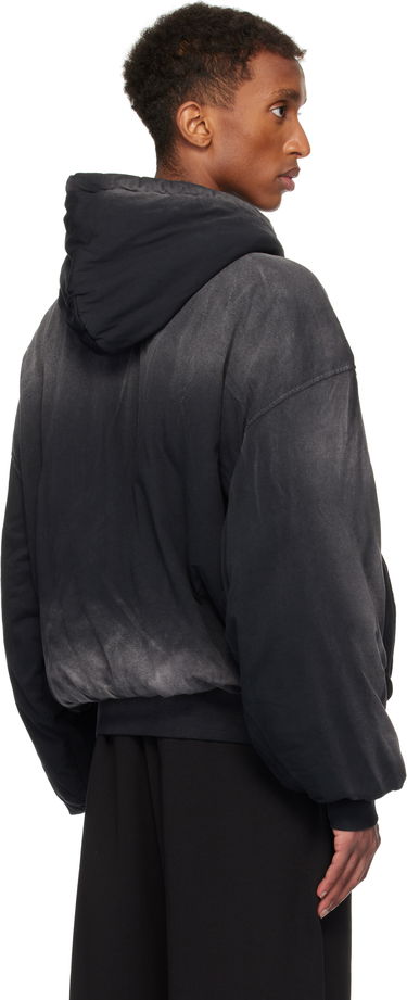 Яке бомбър We11done We11done Bomber Zip-Up Hoodie Черно | WD-TJ3-24-836-U-BK, 2