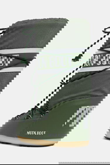 Кецове и обувки Moon Boot Moon Boot Icon Nylon Boots Зелено | 80D1400440-G016, 4