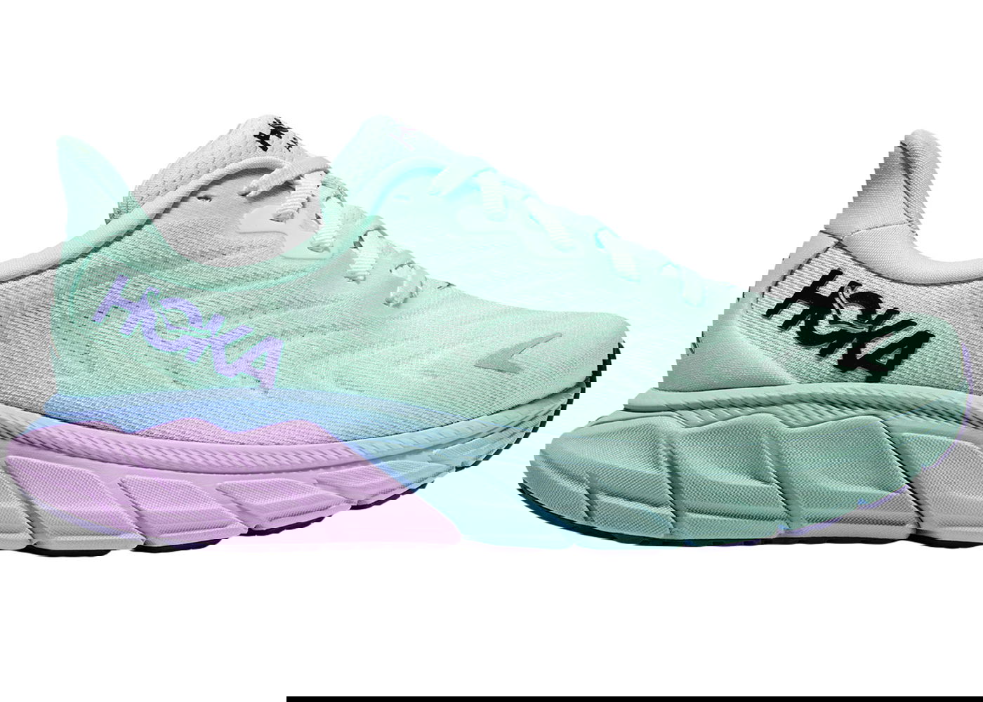 Кецове и обувки Hoka One One Arahi 6 "Sunlit Ocean Lilac" W Зелено | 1123195-SOLM, 0
