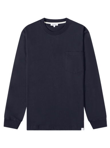 Тениска NORSE PROJECTS Johannes Standard Pocket Tee Тъмно синьо | N10-0205-7004