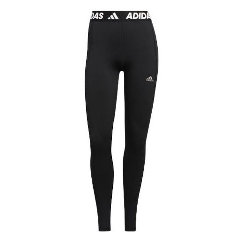 Клинове adidas Originals Techfit Logo Graphic Long Tights Черно | H64224