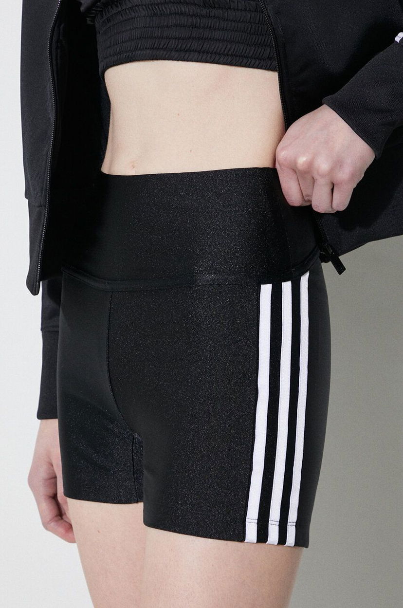 Къси панталони adidas Originals High Waist Shorts Черно | IP0724