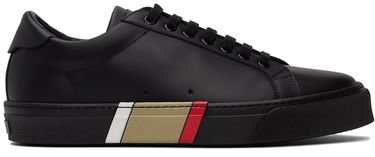 Кецове и обувки Burberry Bio-Based Stripe Sole Sneakers 'Black' Черно | 8042172, 0