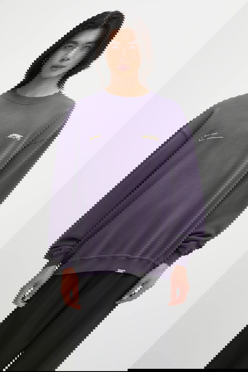 Суитчър Represent Clo Represent Patron of the Club Sweatshirt Лилаво | MLM4272, 0