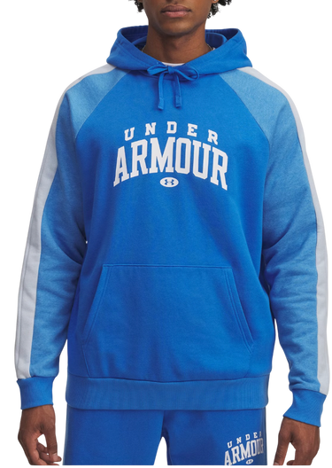 Суитчър Under Armour Rival Flc CB Hoodie Синьо | 6003958-402, 0