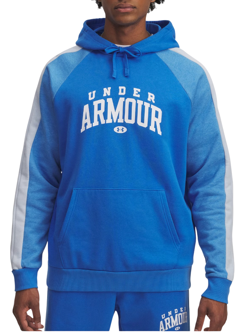 Суитчър Under Armour Rival Flc CB Hoodie Синьо | 6003958-402