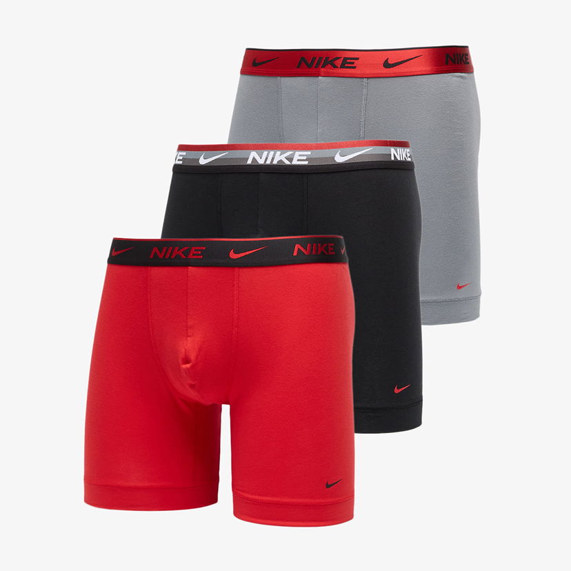 Боксерки Nike Dri-FIT Everyday Cotton Stretch Boxer Brief 3-Pack Многоцветен | 0000KE1007-1L9