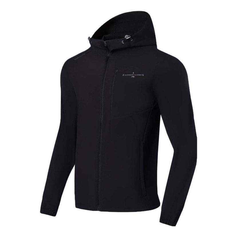 Ветровка Li-Ning Training Windbreaker Черно | AFDS511-1
