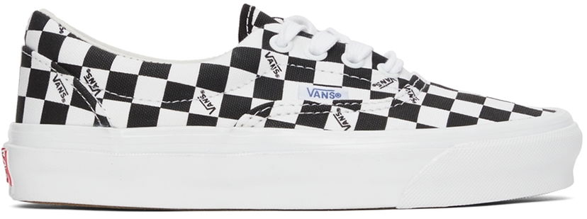 Кецове и обувки Vans Vault Checkerboard OG Era LX Бяло | VN0A3CXN9TB