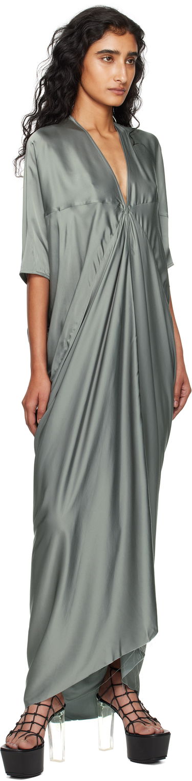 Pокля Rick Owens Rick Owens Concordians Kite Maxi Dress Зелено | RP02E4506 SCH, 3