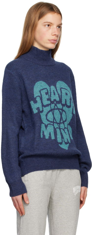 Пуловер BILLIONAIRE BOYS CLUB Billionaire Boys Club Heart and Mind Turtleneck Sweater Синьо | B23142, 1