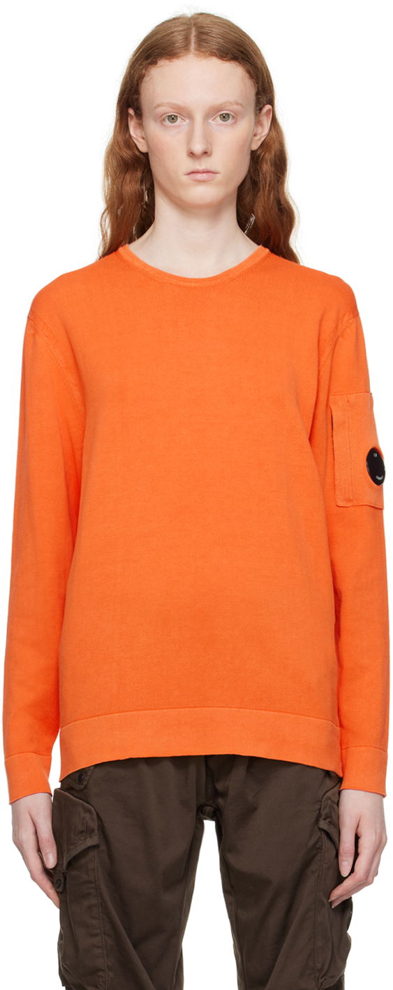 Пуловер C.P. Company Crewneck Sweater Оранжево
 | 14CMKN234A-006323S, 0