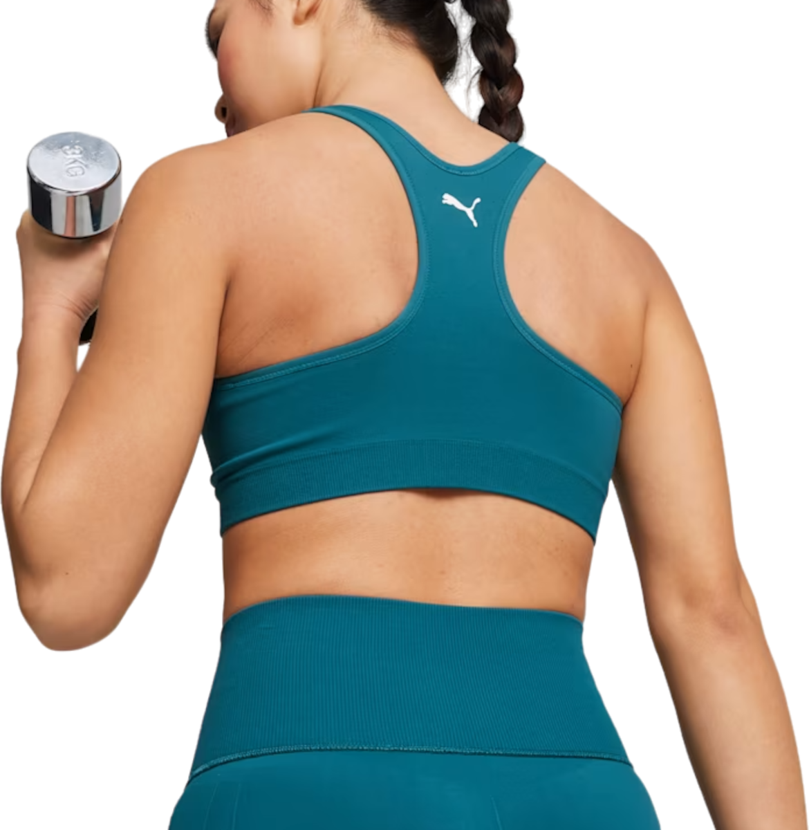 Сутиен Puma 4KEEPS SHAPELUXE SEAMLESS BRA Тюркоазено | 524361-83, 1