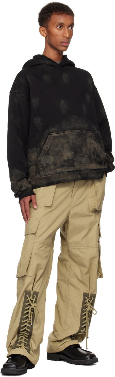 Суитчър We11done Muddy Hoodie Черно | WD-TH3-24-823-U-BK, 3