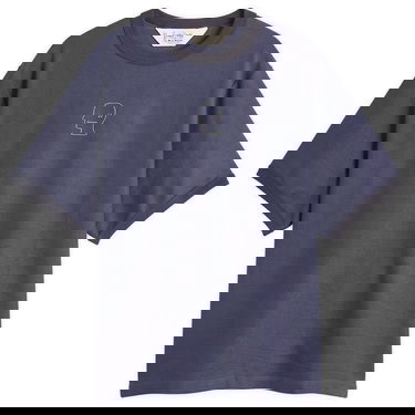 Тениска Brain Dead Slubby Ringer T-Shirt Тъмно синьо | BDS25T000O47-NVY, 1