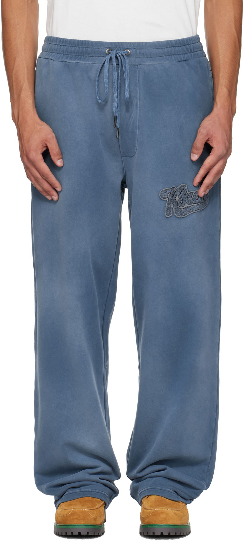 Спортни панталони Ksubi Ksubi Ace Synthesis Track Sweatpants Синьо | MFA25PA002