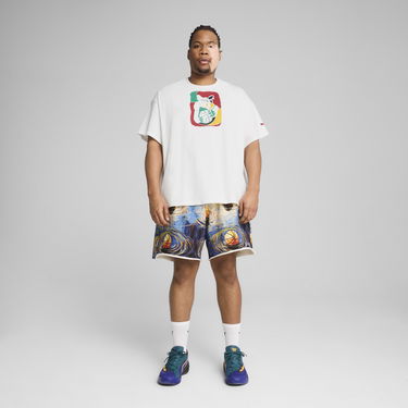 Тениска Puma Dylan Exhibit Basketball T-Shirt Бяло | 630673_01, 5