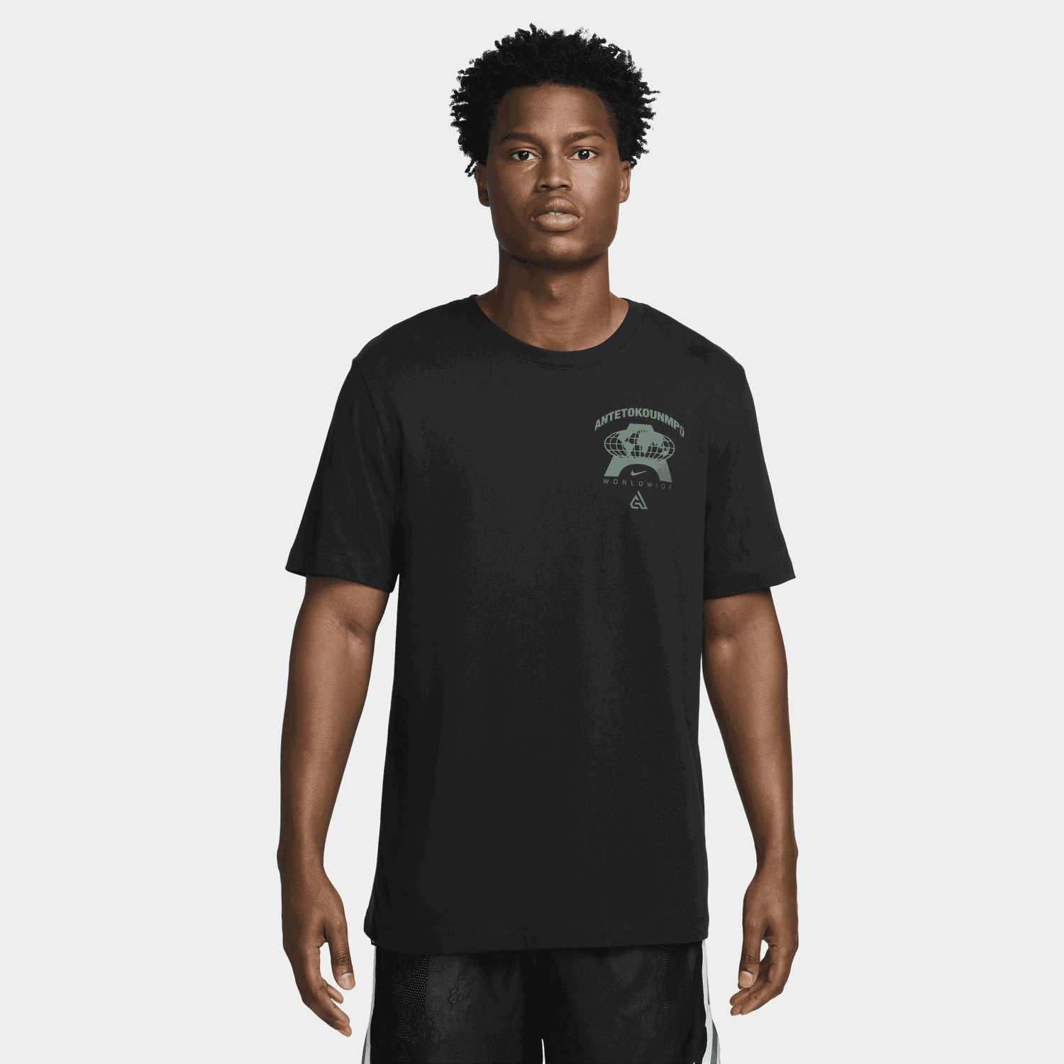 Тениска Nike M90 Giannis Черно | FV8408-010, 1