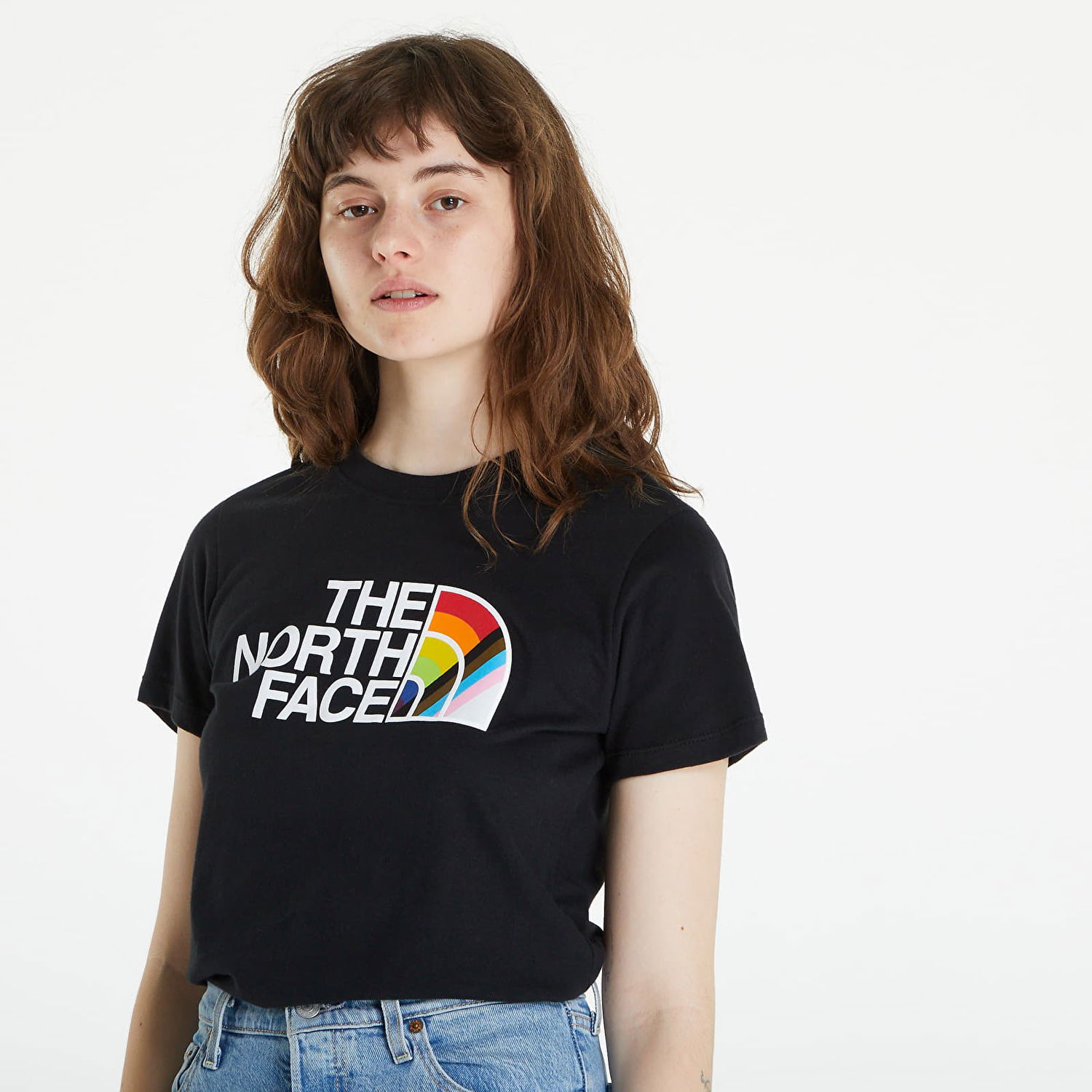 Тениска The North Face Short Sleeve Pride Tee Черно | NF0A7QCMJK31, 0