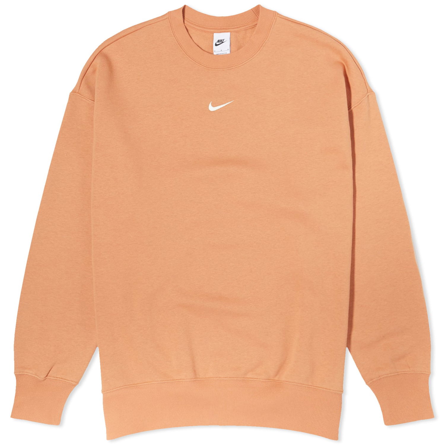 Суитчър Nike Phoenix Fleece Crew Sweat "Amber Brown & Sail" Оранжево
 | DQ5733-225, 0
