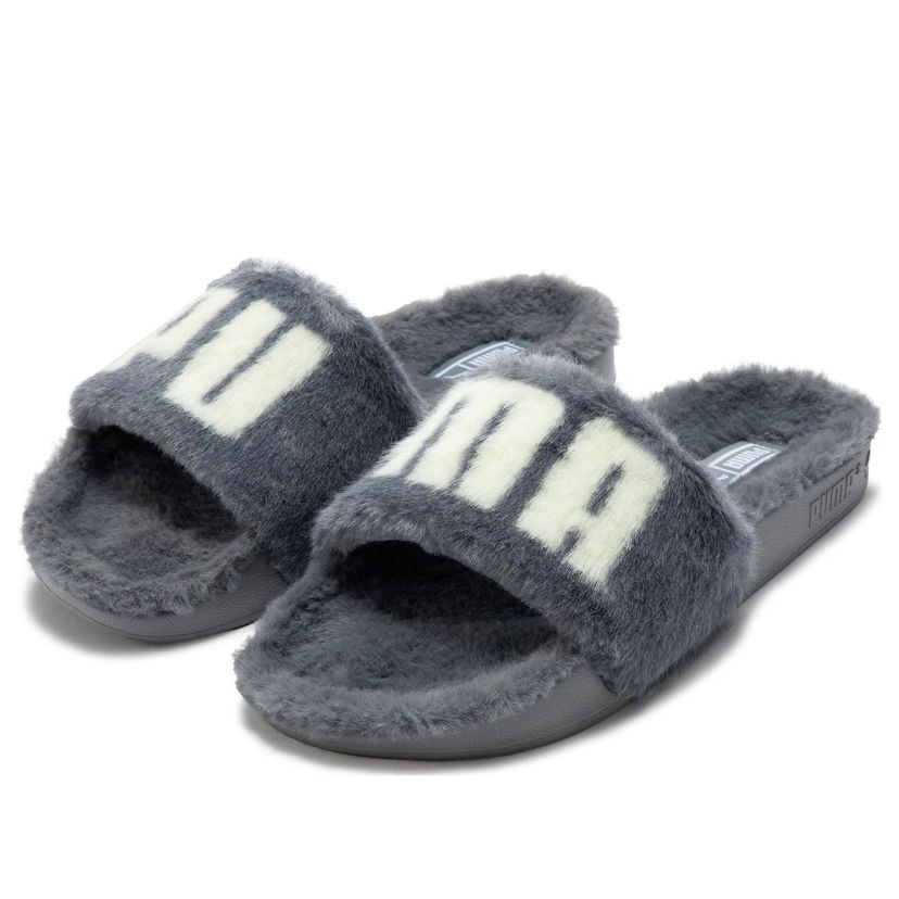 Кецове и обувки Puma Leadcat 2.0 Fuzz Slides Сиво | 387313-10