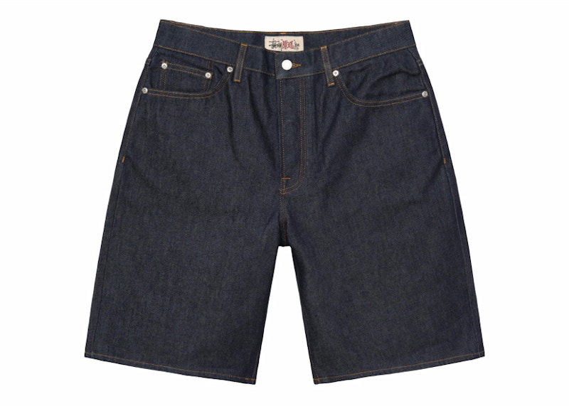 Къси панталони Stüssy Stussy Big Ol' Denim Shorts Синьо | 112296_RAWW