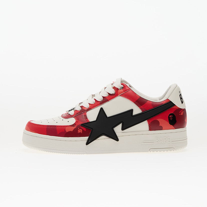 Кецове и обувки BAPE BAPE Sta OS 1 M1 41 Червено | 001FWL301308MRED