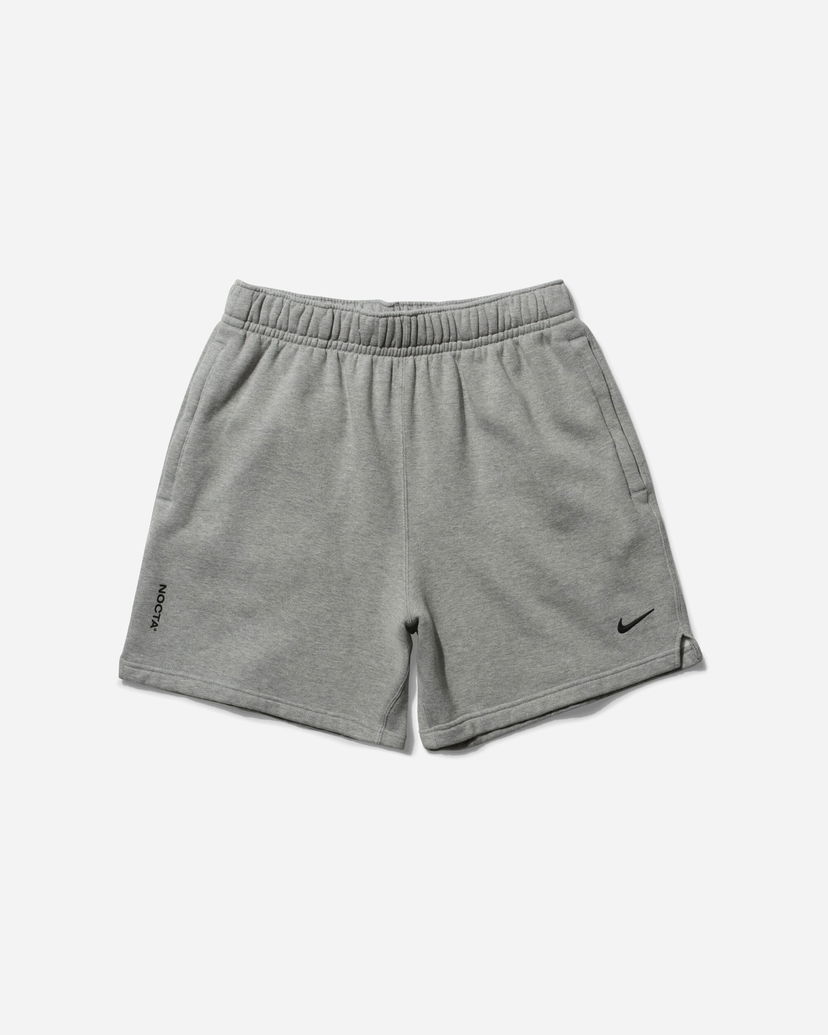 Къси панталони Nike NOCTA Fleece Shorts Dark Grey Heather Сиво | FQ0408-063