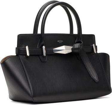 Дамска чанта Jimmy Choo Jimmy Choo Diamond Belted Top Handle Bag Черно | DIAMOND BELTED TH/S, 1