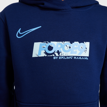 Суитчър Nike Erling Haaland Club Fleece Hoodie Синьо | HJ3837-492, 4