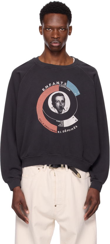 Суитчър Enfants Riches Déprimés Enfants Riches Déprimés Snake Boy Raglan Sweatshirt Черно | 020-470, 0