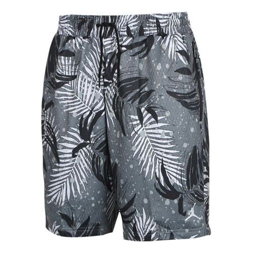 Къси панталони Jordan Jordan Jumpman Print Knit Shorts Сиво | CK5635-010