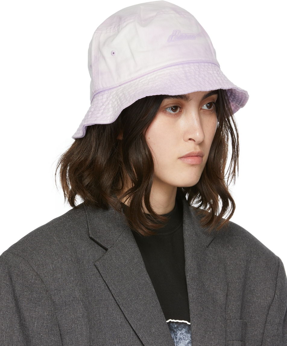 Шапка с козирка We11done We11done Iridescent Logo Bucket Hat Лилаво | WD-AH8-20-118-U-PP, 1