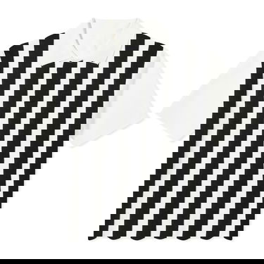 Поло тениска Jacquemus Ola Stripe Knit Бяло | 23H236KN272-2320-090, 0