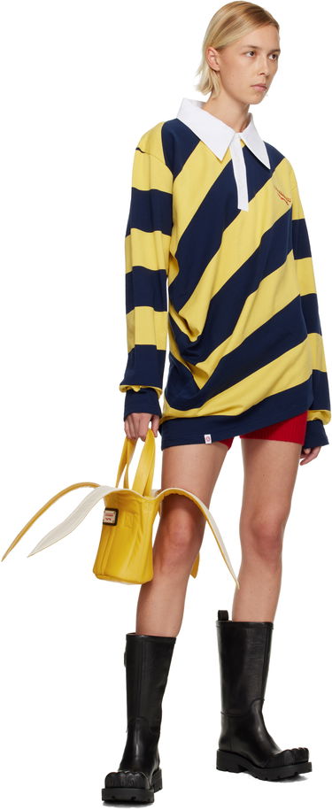 Поло тениска Charles Jeffrey Loverboy Charles Jeffrey LOVERBOY Topsy Turvy Long-Sleeve Rugby Polo Shirt Многоцветен | 52081601, 3