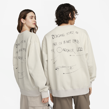 Суитчър Nike ACG Therma-FIT Fleece Crew Бежово | FD8760-072, 1